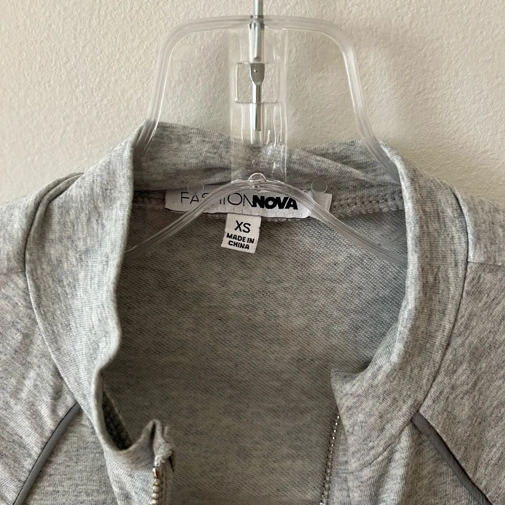 Fashion nova grey sweat set